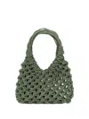 Hibourama Green Vannifique Small Bag With Crystals