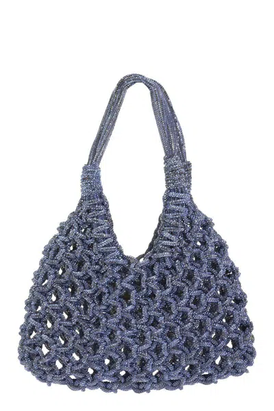 HIBOURAMA HIBOURAMA VANNIFIQUE - CRYSTAL-STUDDED JEWEL BAG