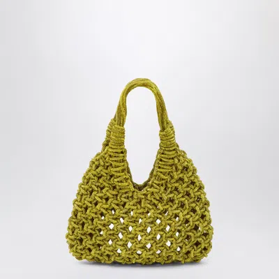 Hibourama Vannifique Citrine Yellow Bag With Crystals