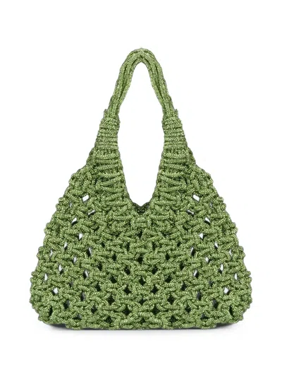 Hibourama Vannifique Crystal-embellished Tote Bag In Pink