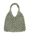 Hibourama Green Small 'vannifique' Tote Bag