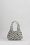 Hibourama Vannifique Mini Hand Bag In Silver