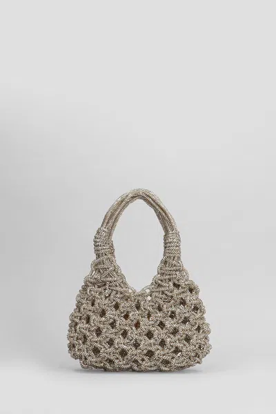 Hibourama Vannifique Mini Hand Bag In Gold