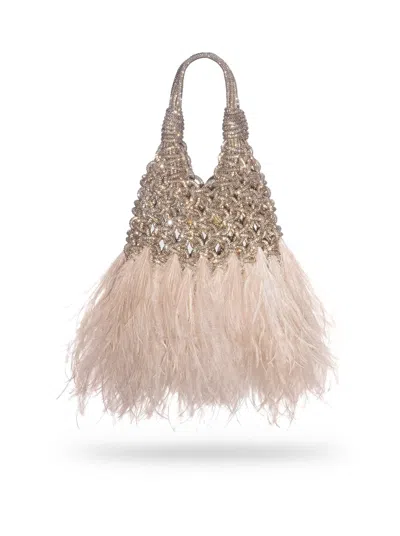 Hibourama Vannifique Mini Plumes In Silver