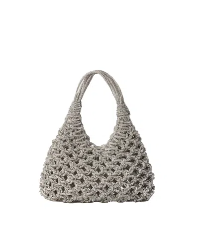 Hibourama Borsa Vannifique Small Crystal In Gray