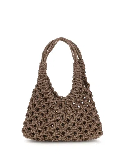 Hibourama Vannifique Small Handbag In Brown