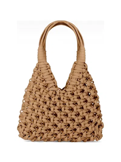 Hibourama Vannifique Woven-construction Tote Bag In Purple