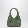 Hibourama Green Vannifique Small Bag With Crystals