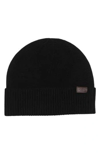 Hickey Freeman Cashmere Beanie In Black