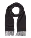 Hickey Freeman Cashmere Scarf In Gray