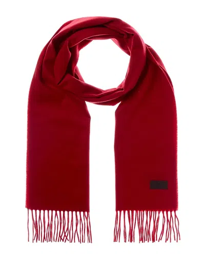 Hickey Freeman Cashmere Scarf In Red