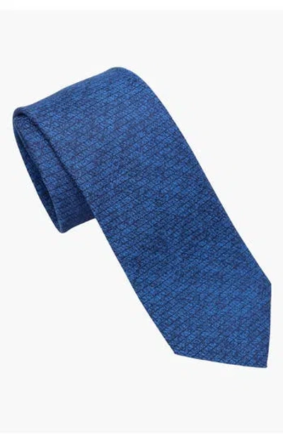 Hickey Freeman Marbled Solid Tie