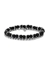 HICKEY FREEMAN MEN'S 2-PIECE STAINLESS STEEL & BEADED BRACELET SET