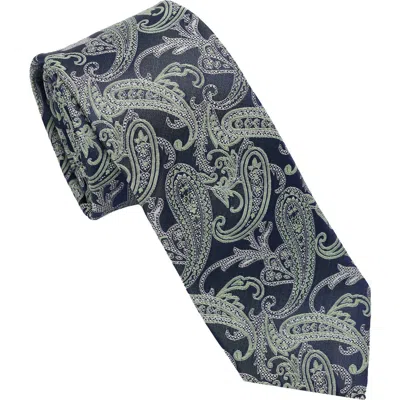 Hickey Freeman Paisley Print Tie