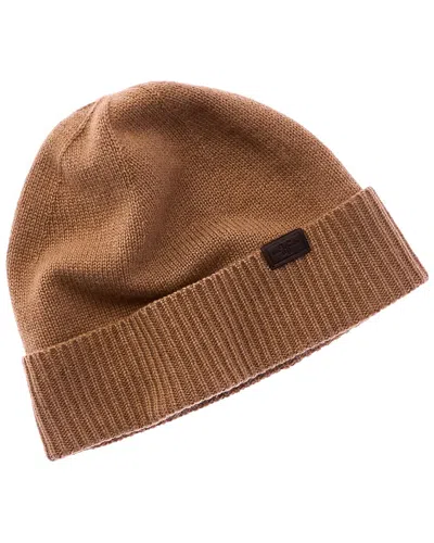 HICKEY FREEMAN RIB CUFF JERSEY CASHMERE BEANIE