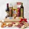 Hickory Farms Deluxe Meat And Cheese Gift Crate Set In Multi