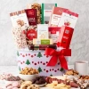 Hickory Farms Deluxe Merrymaker Gift Basket Set In Multi