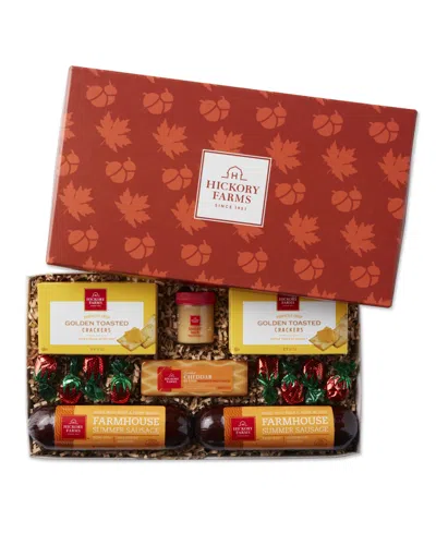 Hickory Farms Fall Savory Farmhouse Gift Box, 14 Piece