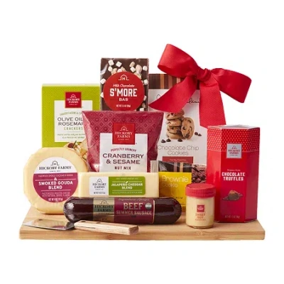 Hickory Farms Share The Season Holiday Cutting Board Set In Multi
