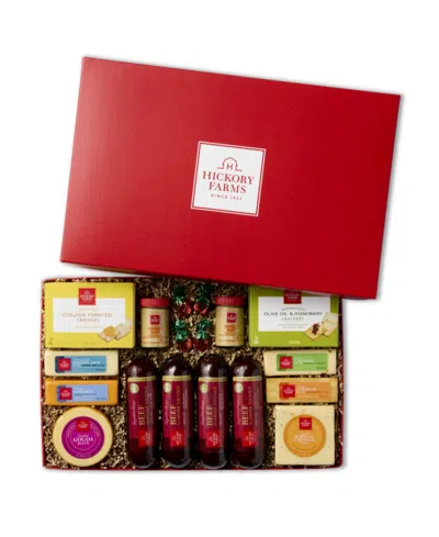 Hickory Farms Ultimate Sausage Cheese Gift Box, 17 Piece