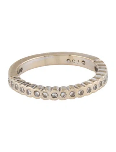 Pre-owned Hidalgo 18k Diamond Band Ring In Multi
