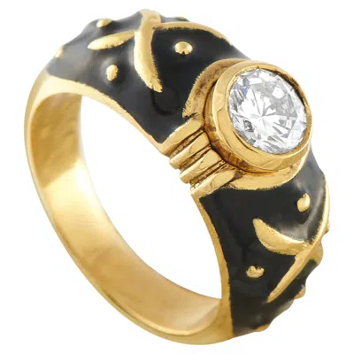 Pre-owned Hidalgo 18k Yellow Gold 0.83ct Diamond Ring Hd66-031726