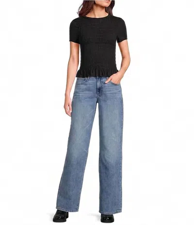 Hidden Alyx Baggy Jean In Medium Wash In Multi