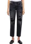 Hidden Bailey High Rise Jeans In Charcoal In Pink