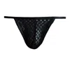 Hidden Beneath Men's Black Fishnet Jockstrap In Black