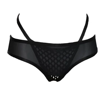 Hidden Beneath Women's Black Obsidian Layered Brief