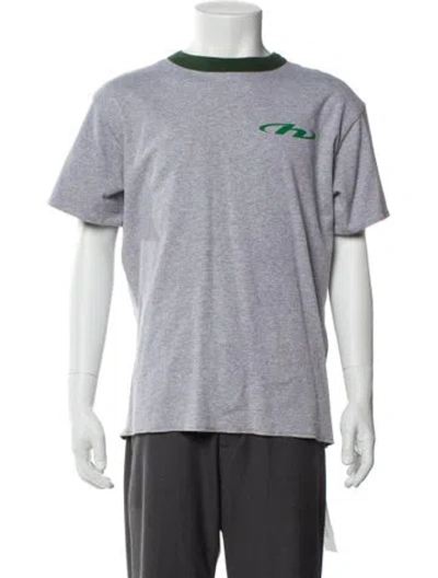 Pre-owned Hidden Graphic Print Short Sleeve Shirt In White