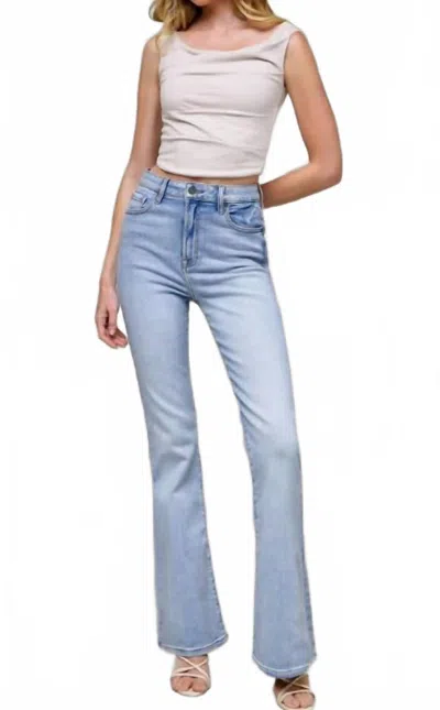 Hidden Happi Jean In Light Wash In Blue