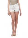 Hidden Riley High Rise Boyfriend Short In Sea Salt In Blue