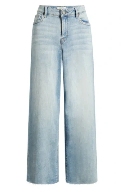 Hidden Jeans Clean Crop Wide Leg Jeans