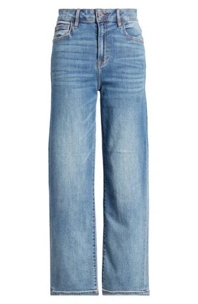 Hidden Jeans Clean Stretch Wide Leg Jeans In Medium Wash