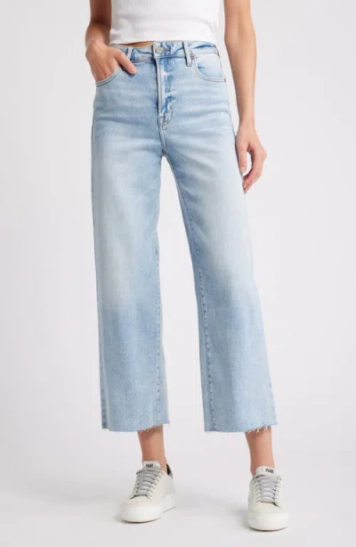 Hidden Jeans Clean Wide Leg Jeans In Light Wash