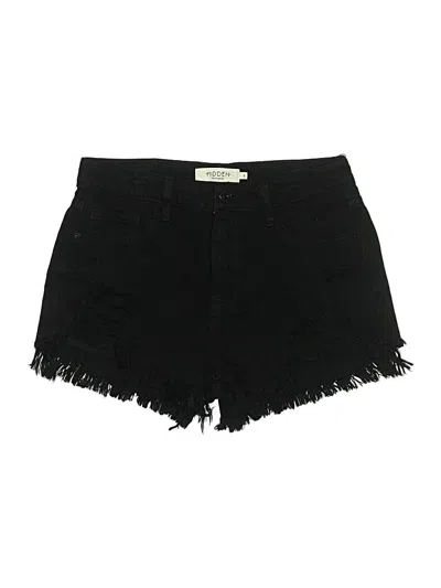 Pre-owned Hidden Jeans Denim Shorts In Black