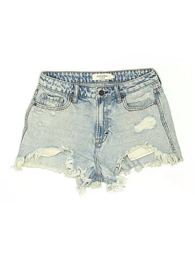 Pre-owned Hidden Jeans Denim Shorts In Blue