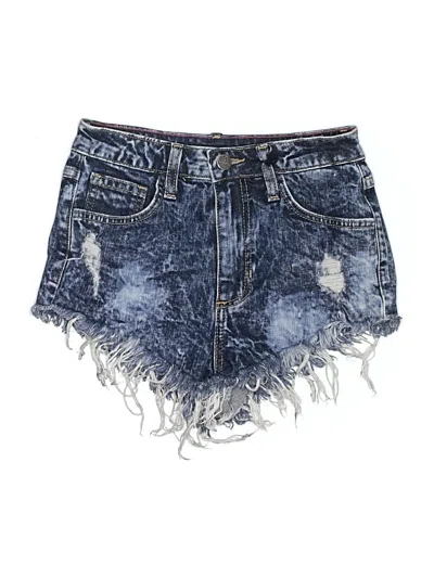 Pre-owned Hidden Jeans Denim Shorts In Blue
