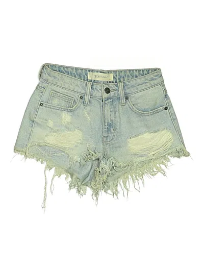 Pre-owned Hidden Jeans Denim Shorts In Green