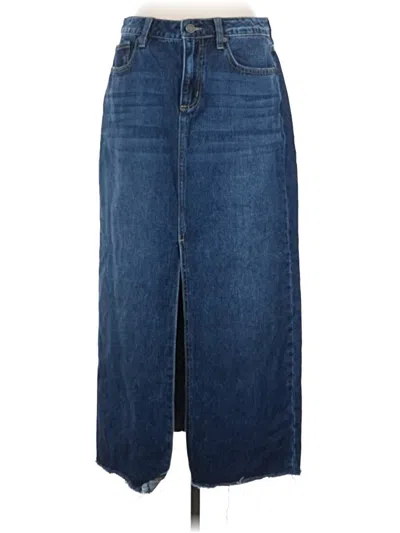 Pre-owned Hidden Jeans Denim Skirt In Blue