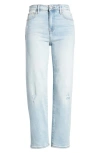 HIDDEN JEANS HIDDEN JEANS HIGH WAIST ANKLE STRAIGHT LEG JEANS