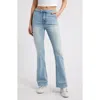 Hidden Jeans High Waist Flare Jeans In Light Wash