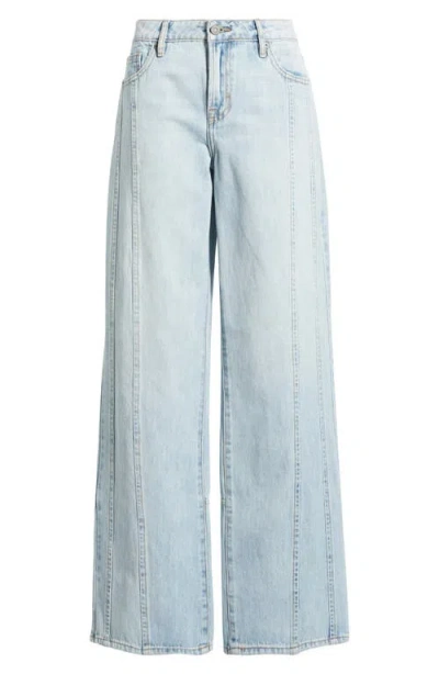 Hidden Jeans High Waist Seamed Wide Leg Jeans