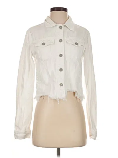 Pre-owned Hidden Jeans Jacket In White