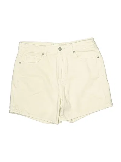 Pre-owned Hidden Jeans Khaki Shorts In Ivory