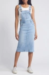Hidden Jeans Midi Denim Skirtall In Medium Wash