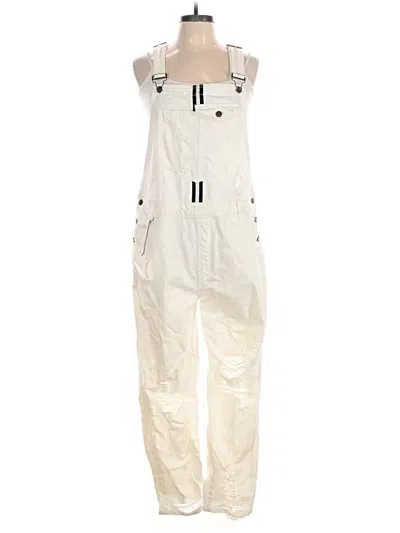 Pre-owned Hidden Jeans Overalls In Ivory