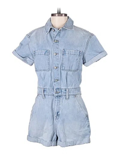 Pre-owned Hidden Jeans Romper In Blue