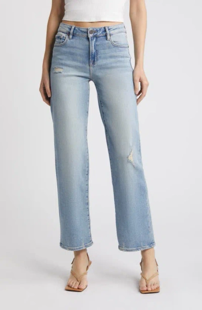 Hidden Jeans Straight Leg Jeans In Light Wash